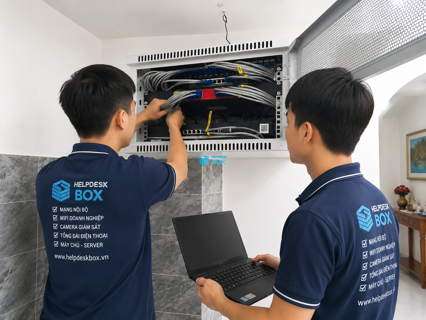 Dự Án Nâng Cấp Hệ Thống Mạng Tại Nhà Riêng Giám Đốc