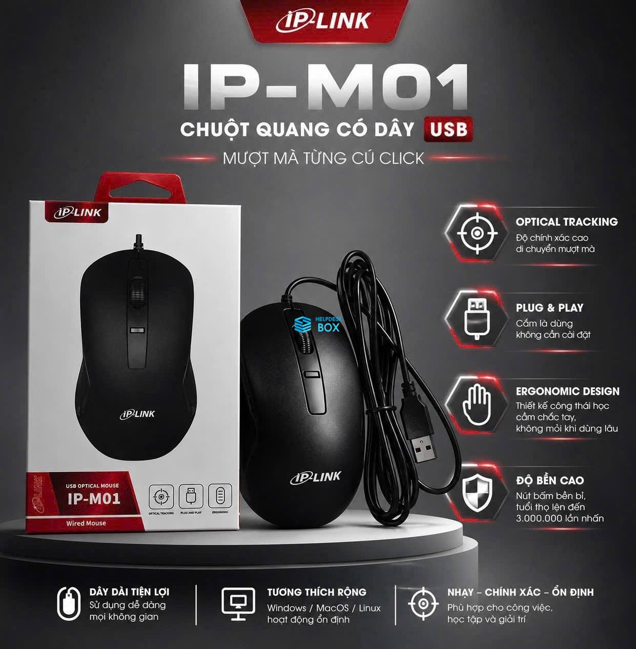 Chuột vi tính IP-LINK IP-M01